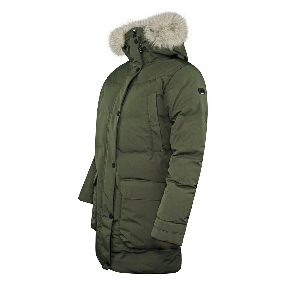 Helly Hansen Bouvet Womens Green Down Parka