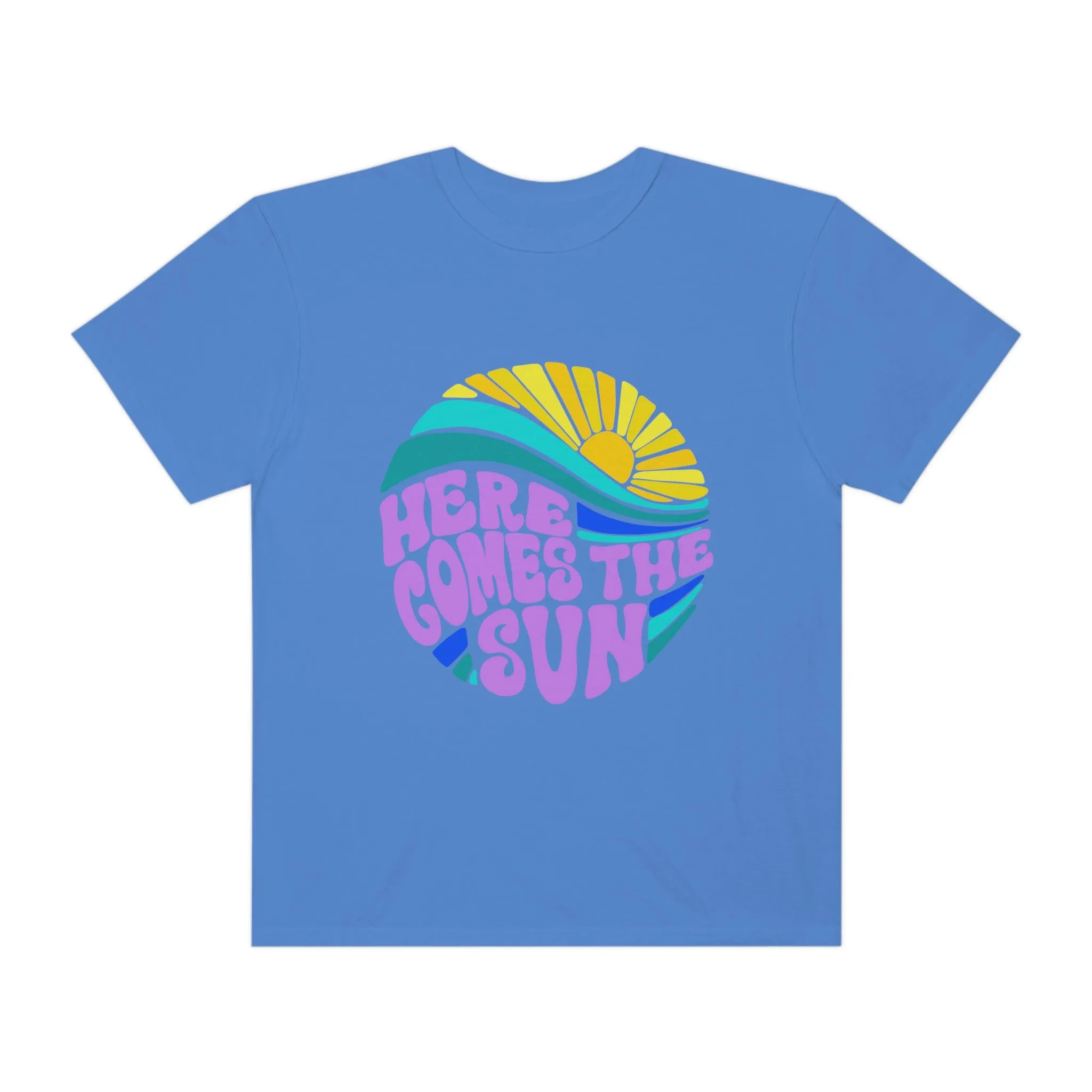 Here Comes the Sun Purple Tee