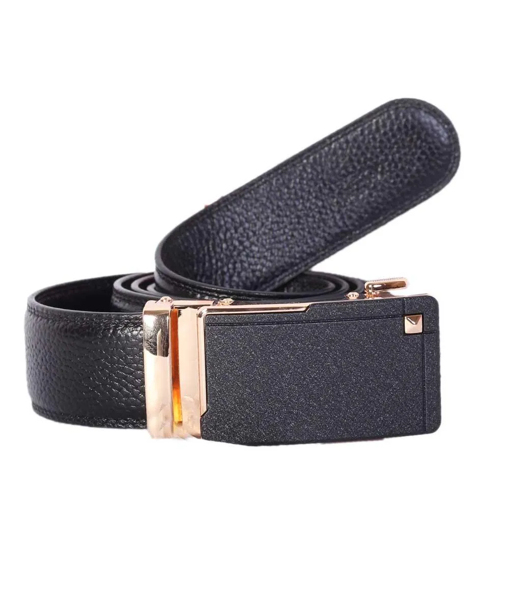 Hermes Men's Black Leather Belts