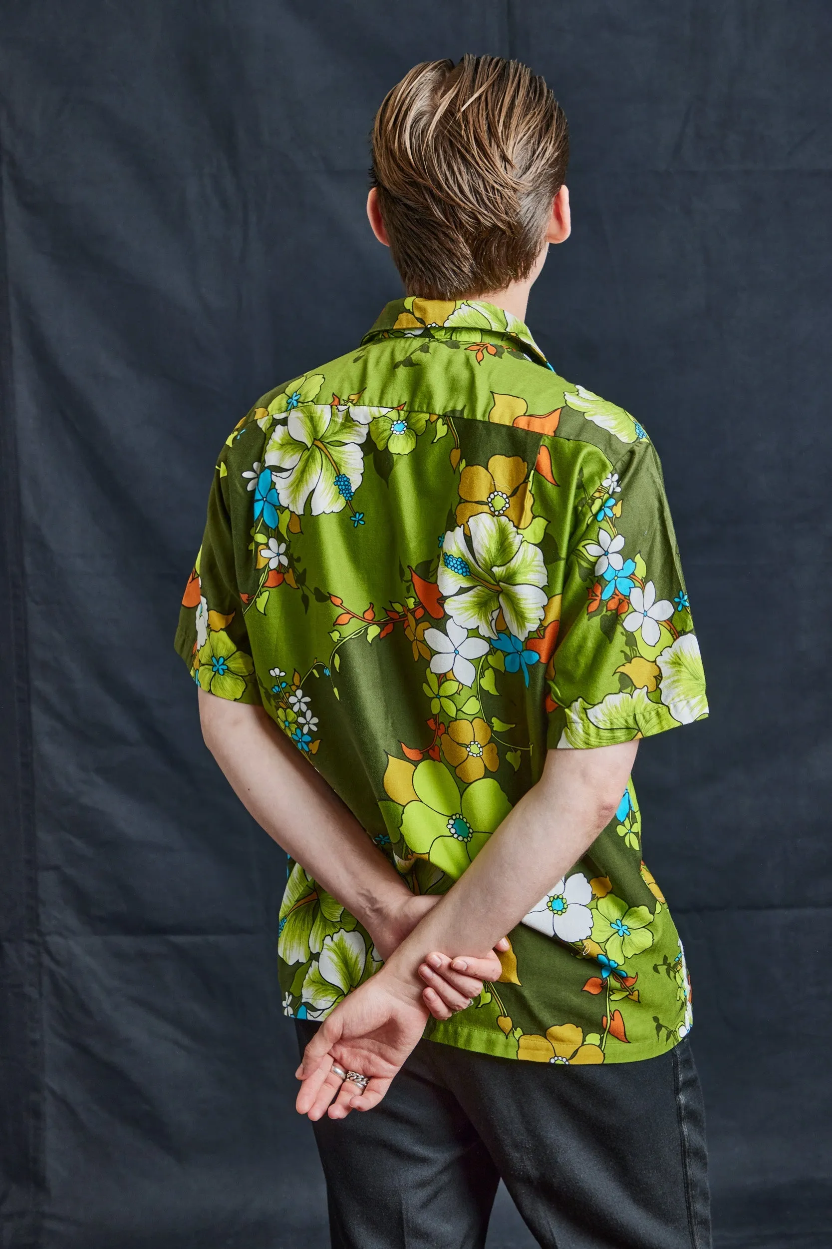 Hibiscus Hawaiian Shirt