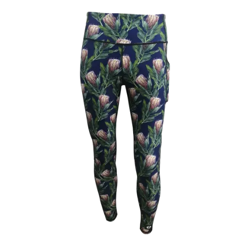 High Waist Full Length - Protea 03