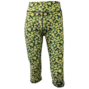 High Waist Funky 3/4 Leggings - Frangipani