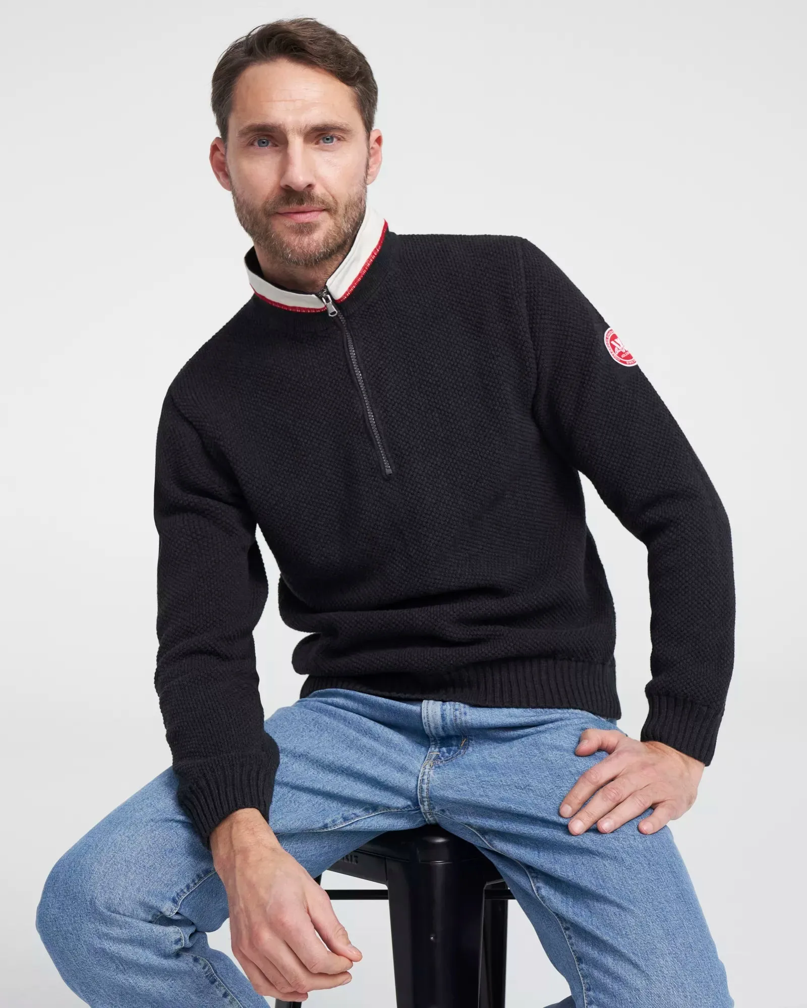Holebrook Men's Classic WP Windproof Sweater Black