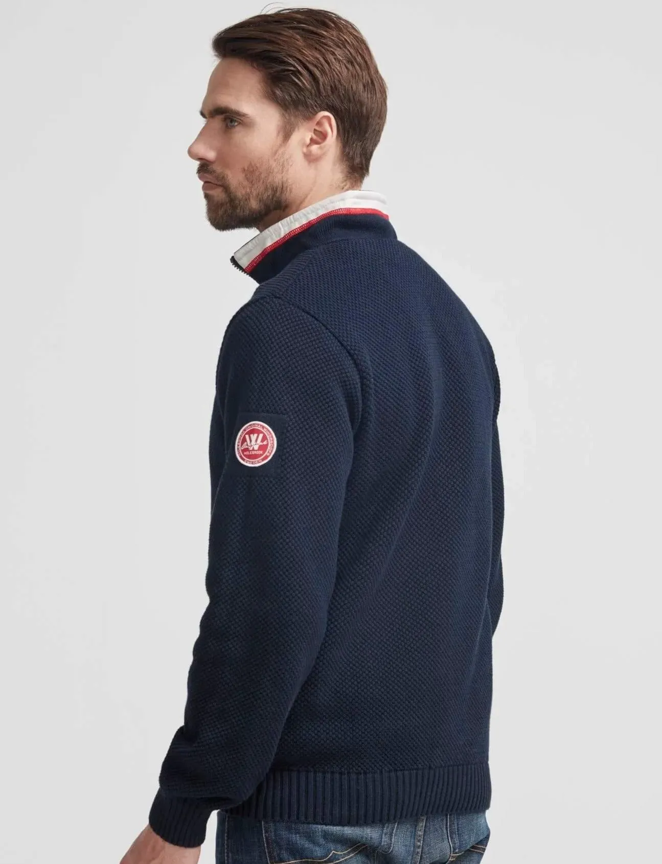 Holebrook Men's Classic WP Windproof Sweater Navy