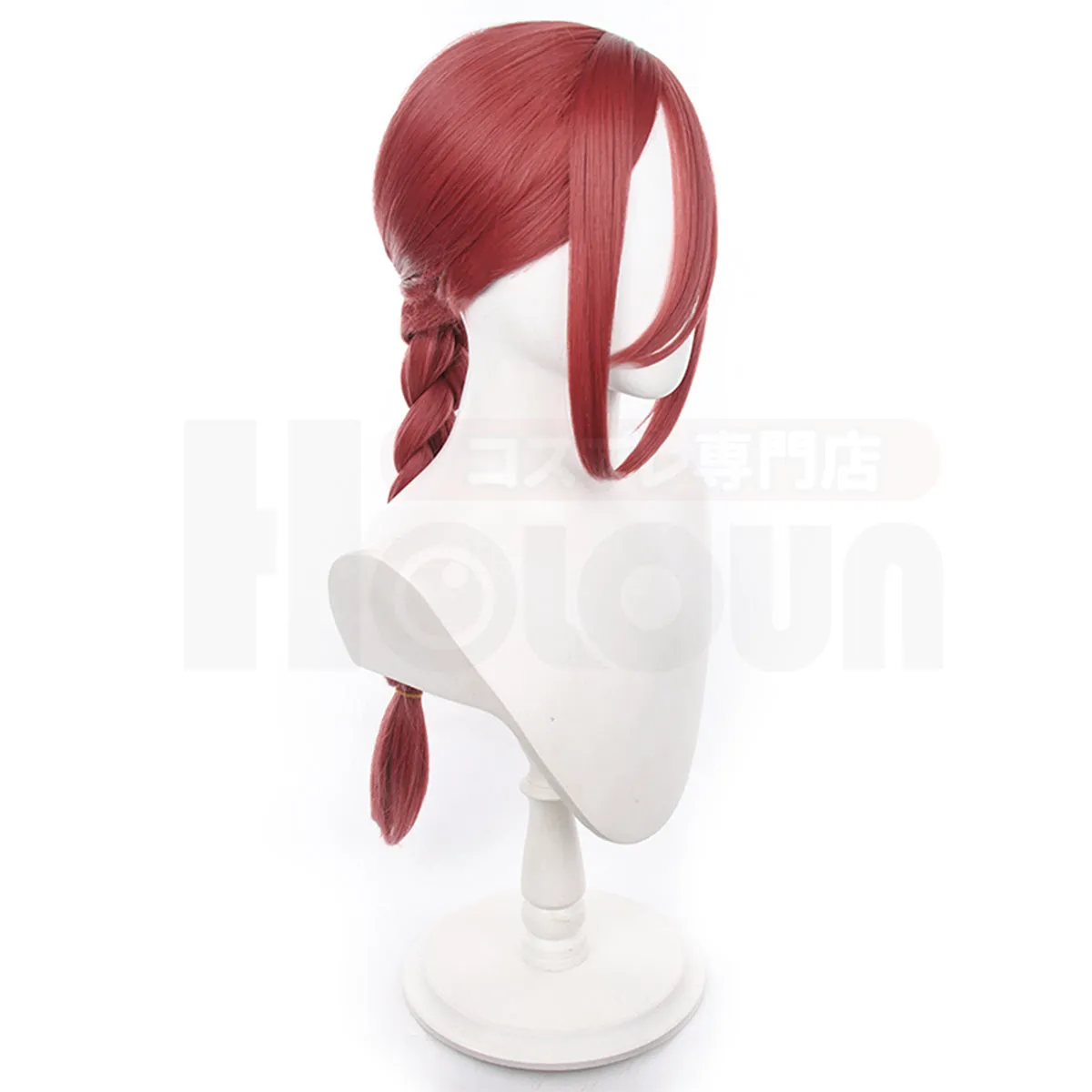 HOLOUN Blue Lock Anime Chigiri Cosplay China Costume Red Kung Fu Tang Suit Wig Rose Net Sythetic Fibers Adjustable Size Gift