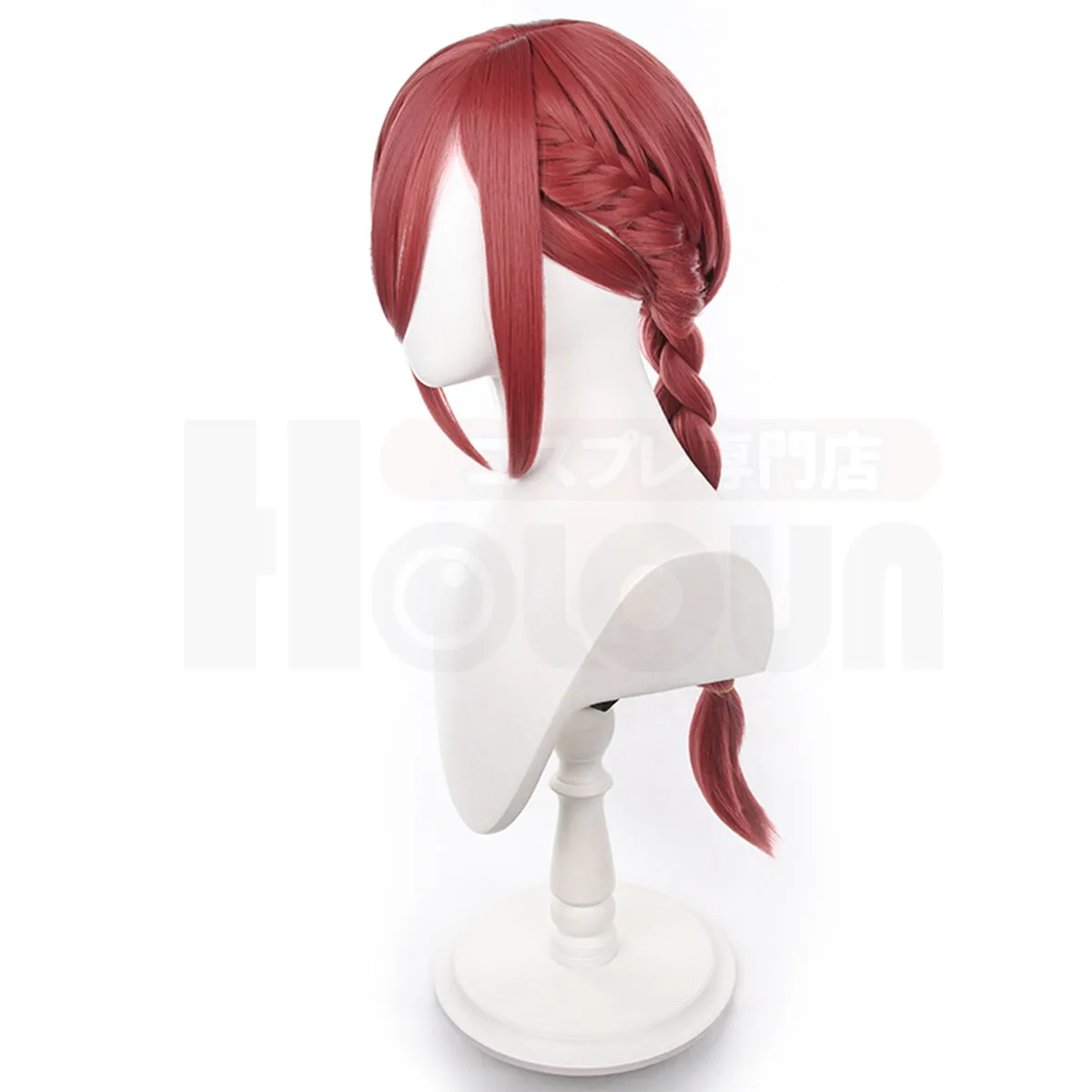 HOLOUN Blue Lock Anime Chigiri Cosplay China Costume Red Kung Fu Tang Suit Wig Rose Net Sythetic Fibers Adjustable Size Gift