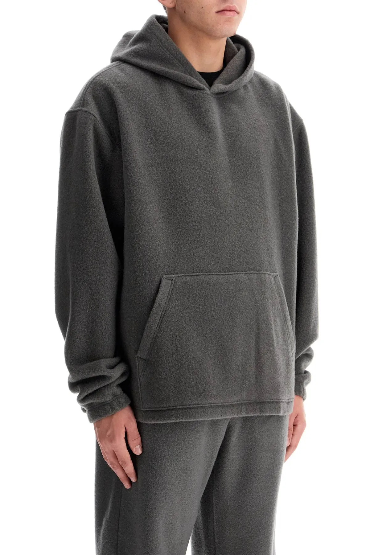 hooded fleece sweatshirt NFL3 X02 CASTELROCK FLEECE