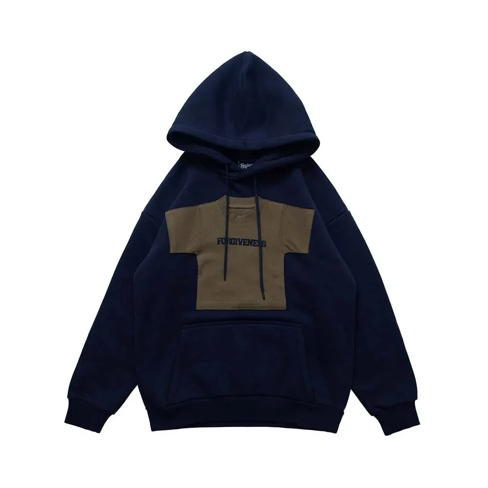 Hoodie avec le Mini Tee Patch en Polaire