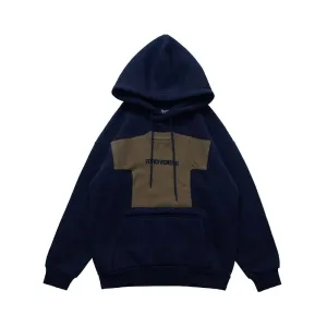 Hoodie avec le Mini Tee Patch en Polaire