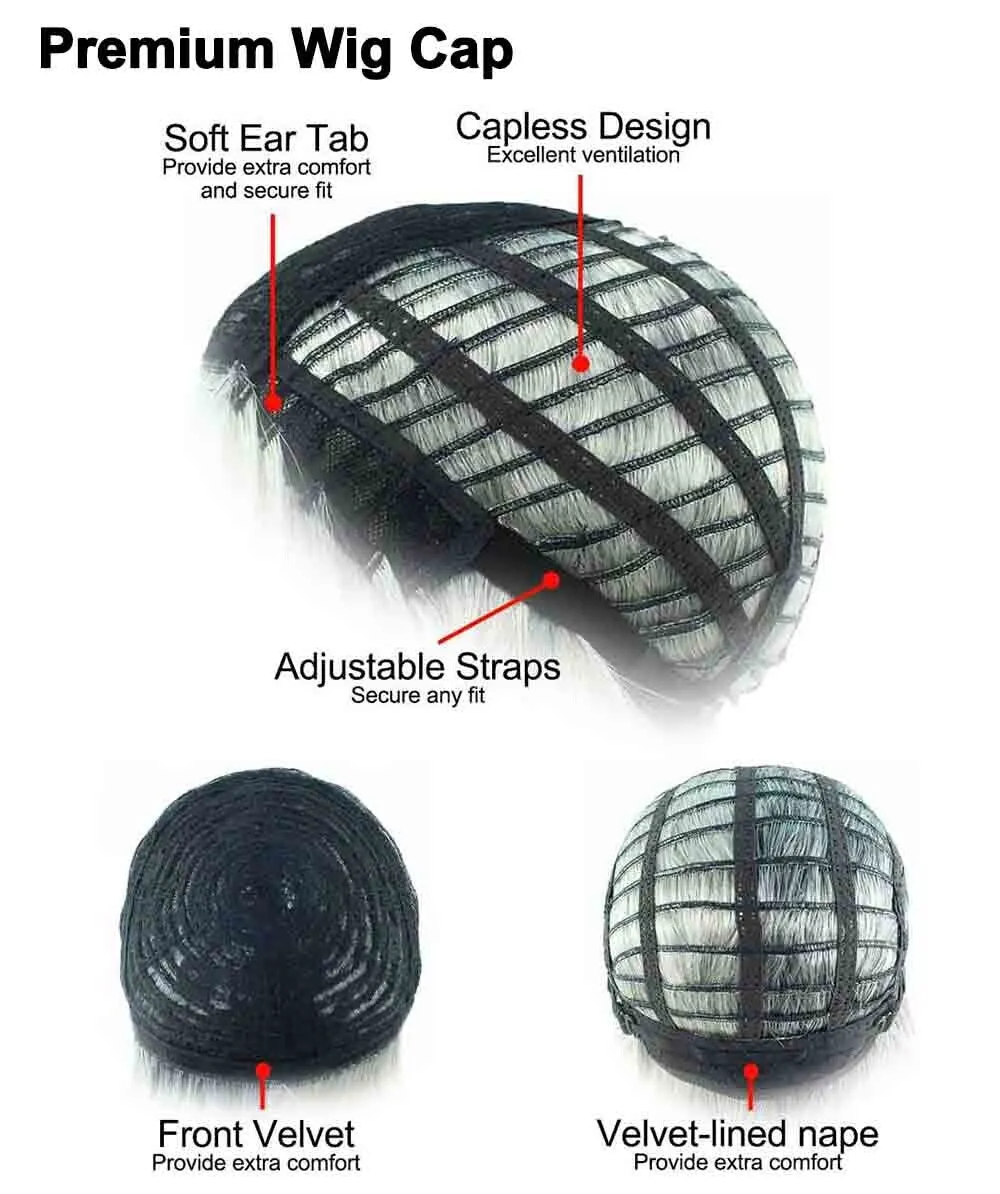 HPO Adult Women's Black Chinese Traditional Long Hanfu Wig| Cosplay Wig| Flame-retardant Synthetic Fiber