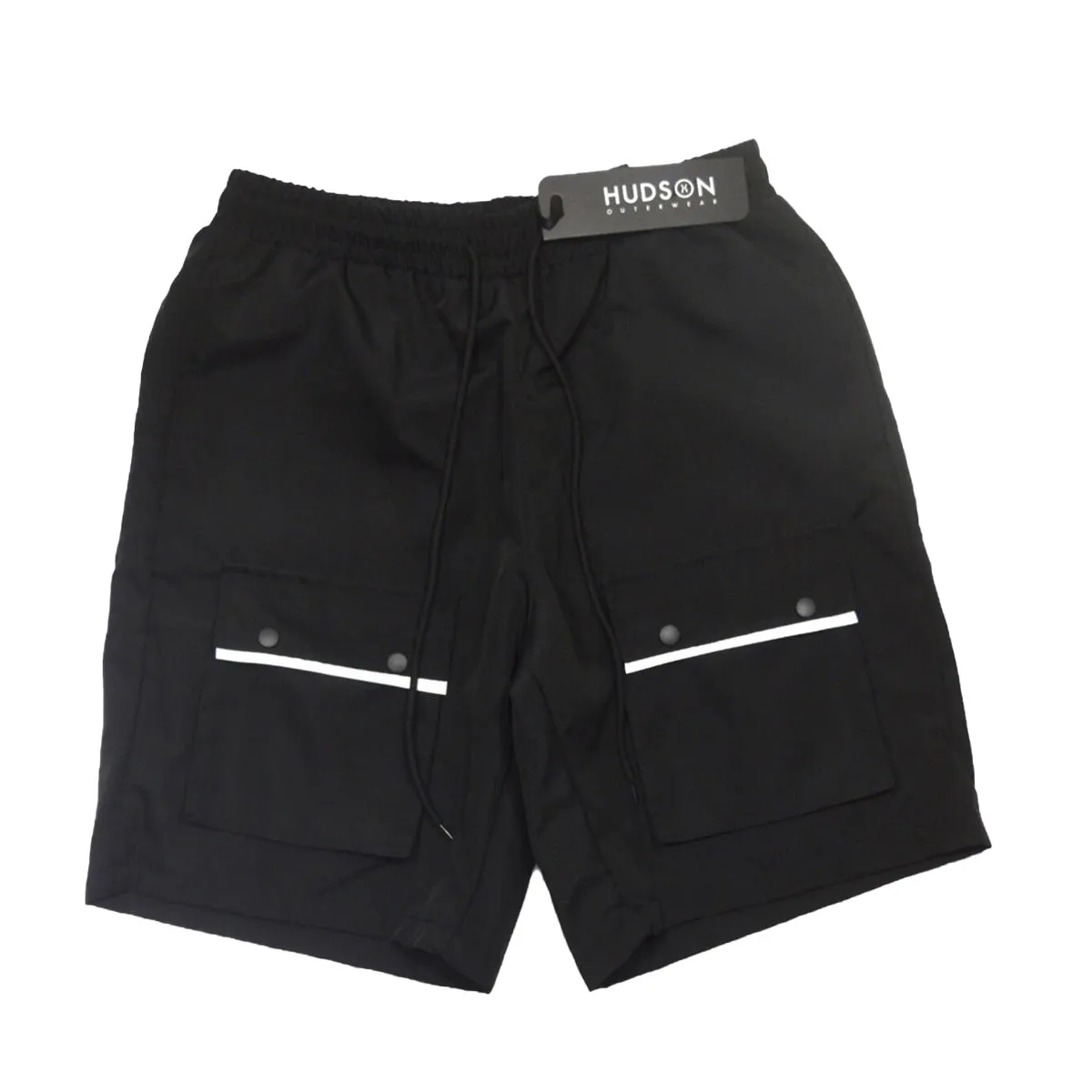 Hudson Outerwear Mens Cargo Shorts 432B Black