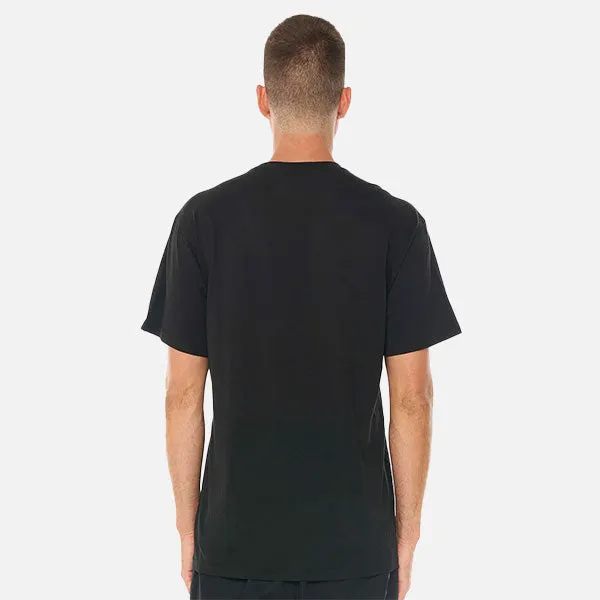 Huffer Tertiary Sup Tee - Black