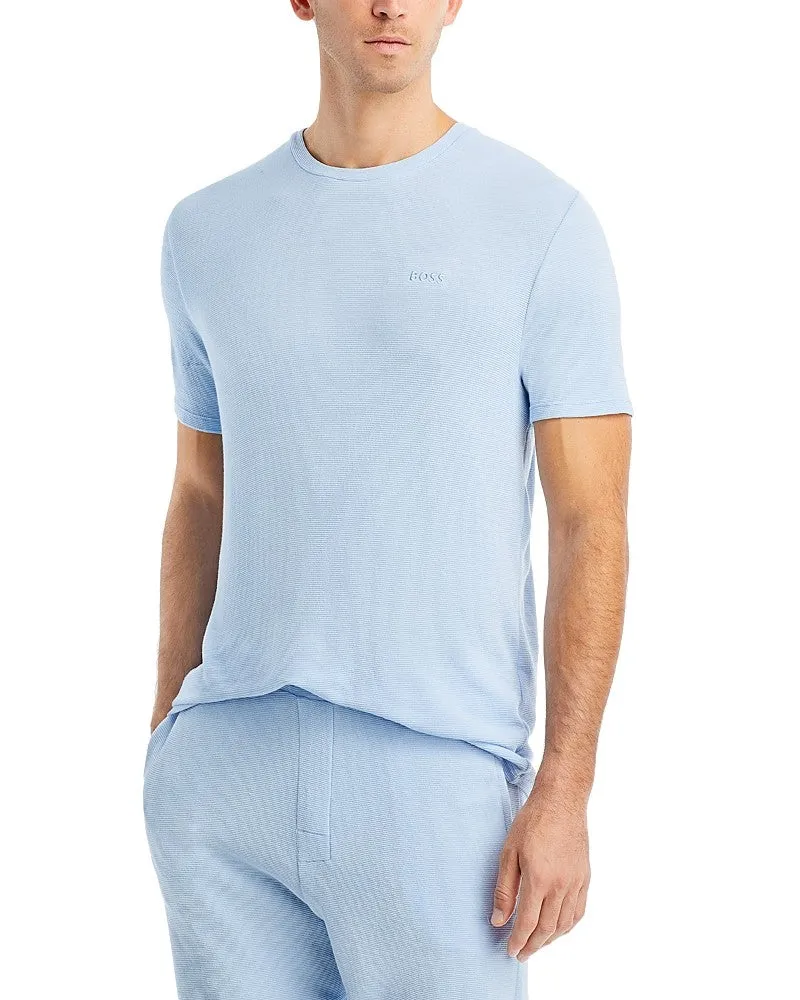 Hugo Boss Mens Regular fit Short Sleeve T-Shirt Shirt Large Blue