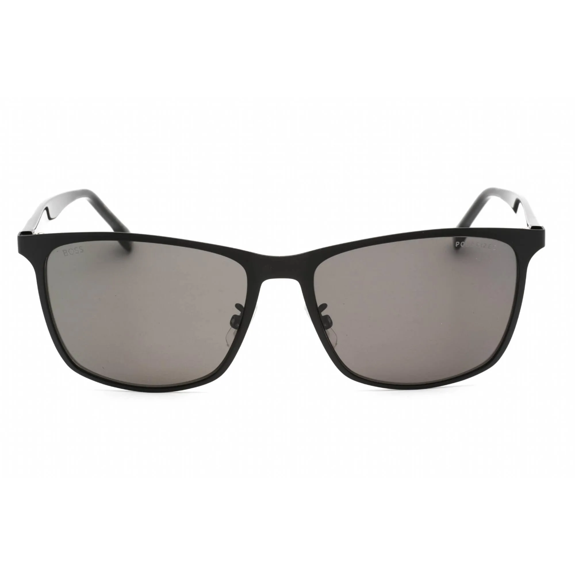 Hugo Boss Men's Sunglasses - Matte Black Metal Square Frame | BOSS 1291/F/S 0003 M9