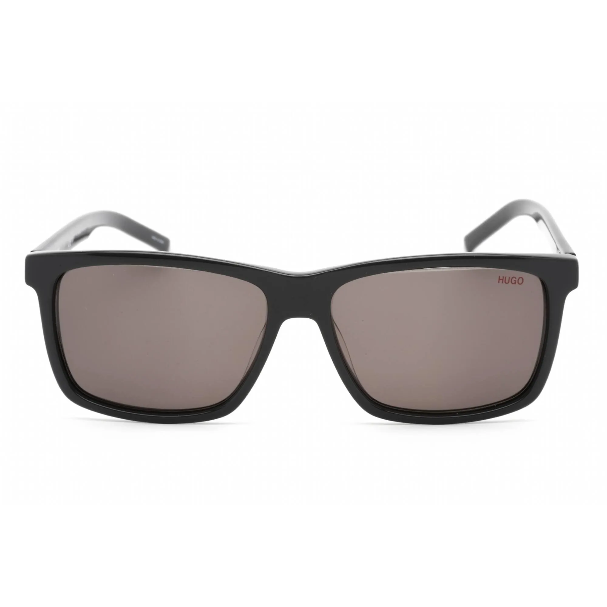 Hugo Men's Sunglasses - Full Rim Grey Rectangular Plastic Frame | HG 1013/S 0KB7 IR
