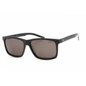 Hugo Men's Sunglasses - Full Rim Grey Rectangular Plastic Frame | HG 1013/S 0KB7 IR