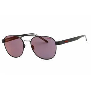 Hugo Men's Sunglasses - Matte Black Metal Full Rim Frame | HG 1196/S 0003 AO