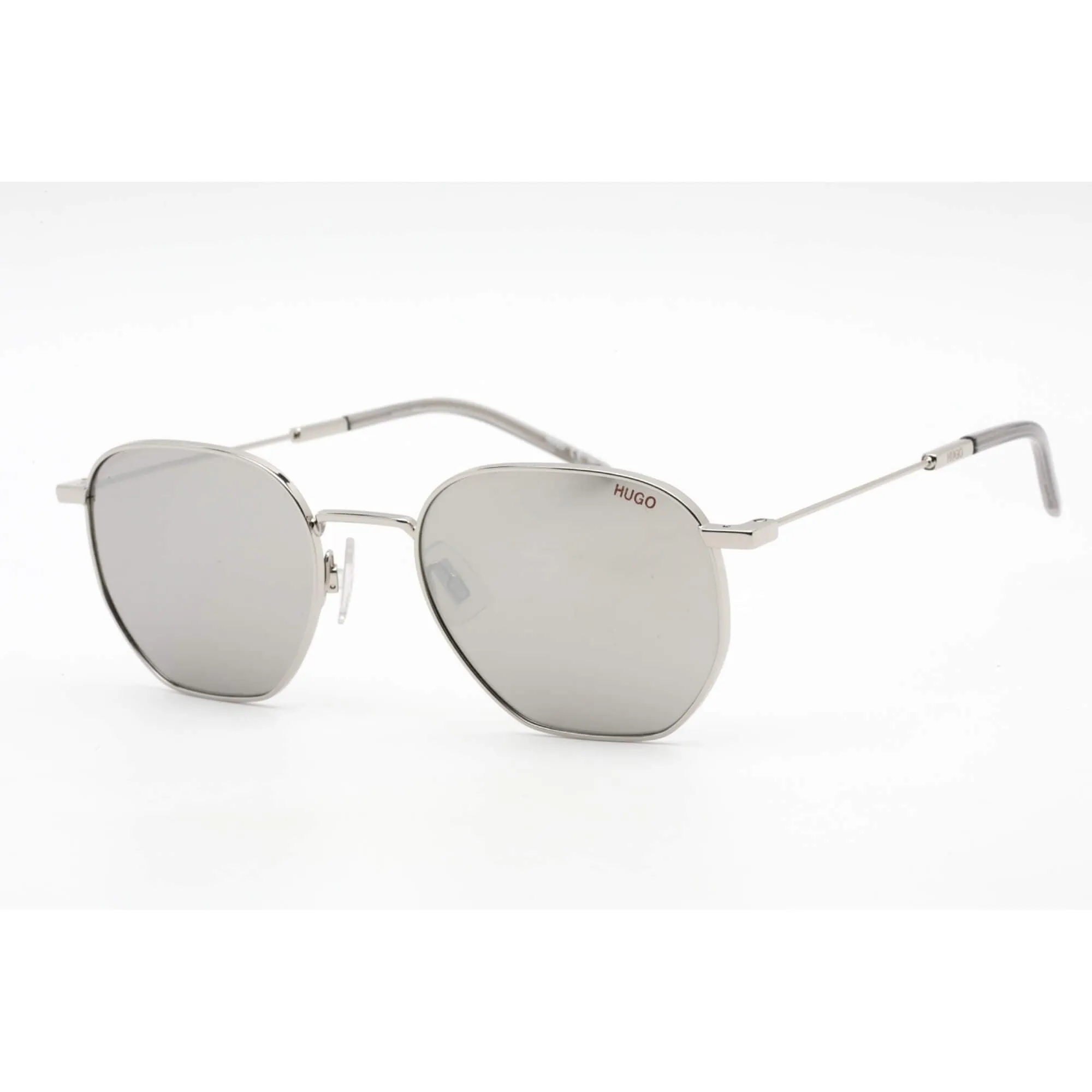 Hugo Men's Sunglasses - Silver Lens Metal Geometric Shape Frame | HG 1060/S 0010 T4