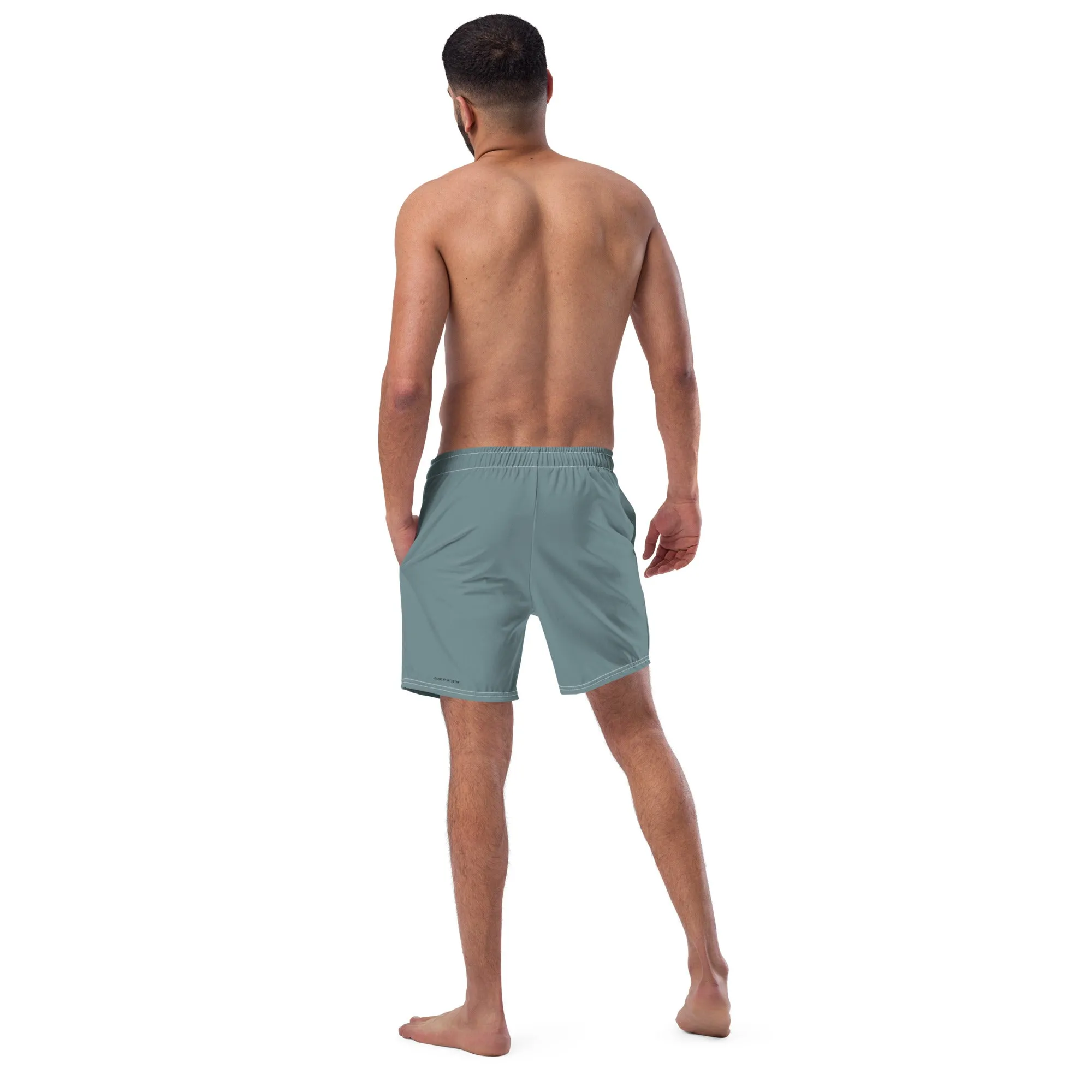 Humble Sportswear™ Men's Slate Blue Swim Trunks