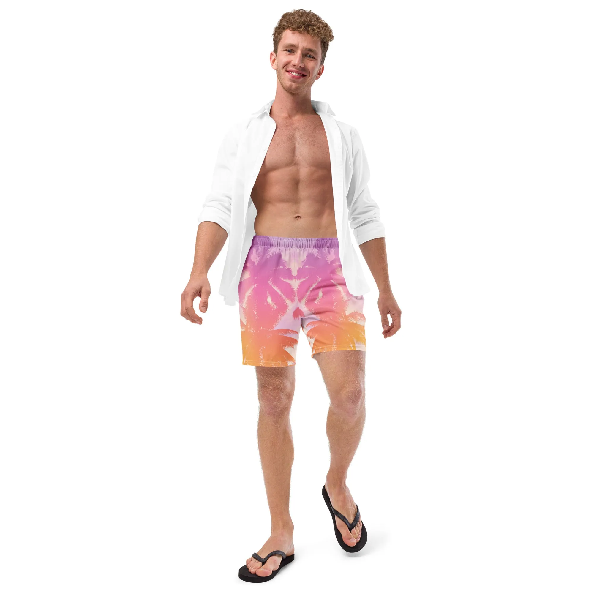 Humble Sportswear™ Men's Tropical Swim Trunks