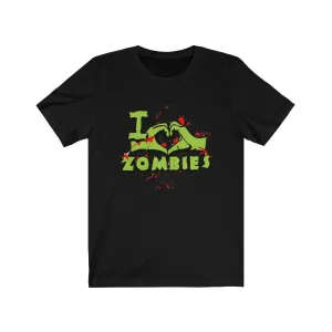 I Heart Zombies Popculture Graphic T-Shirt