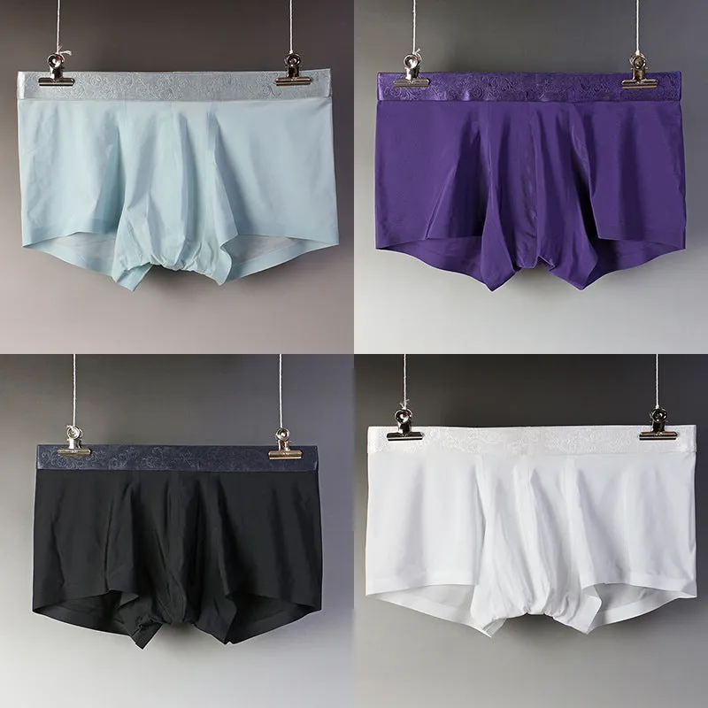 Ice Silk Men's Boxer Briefs