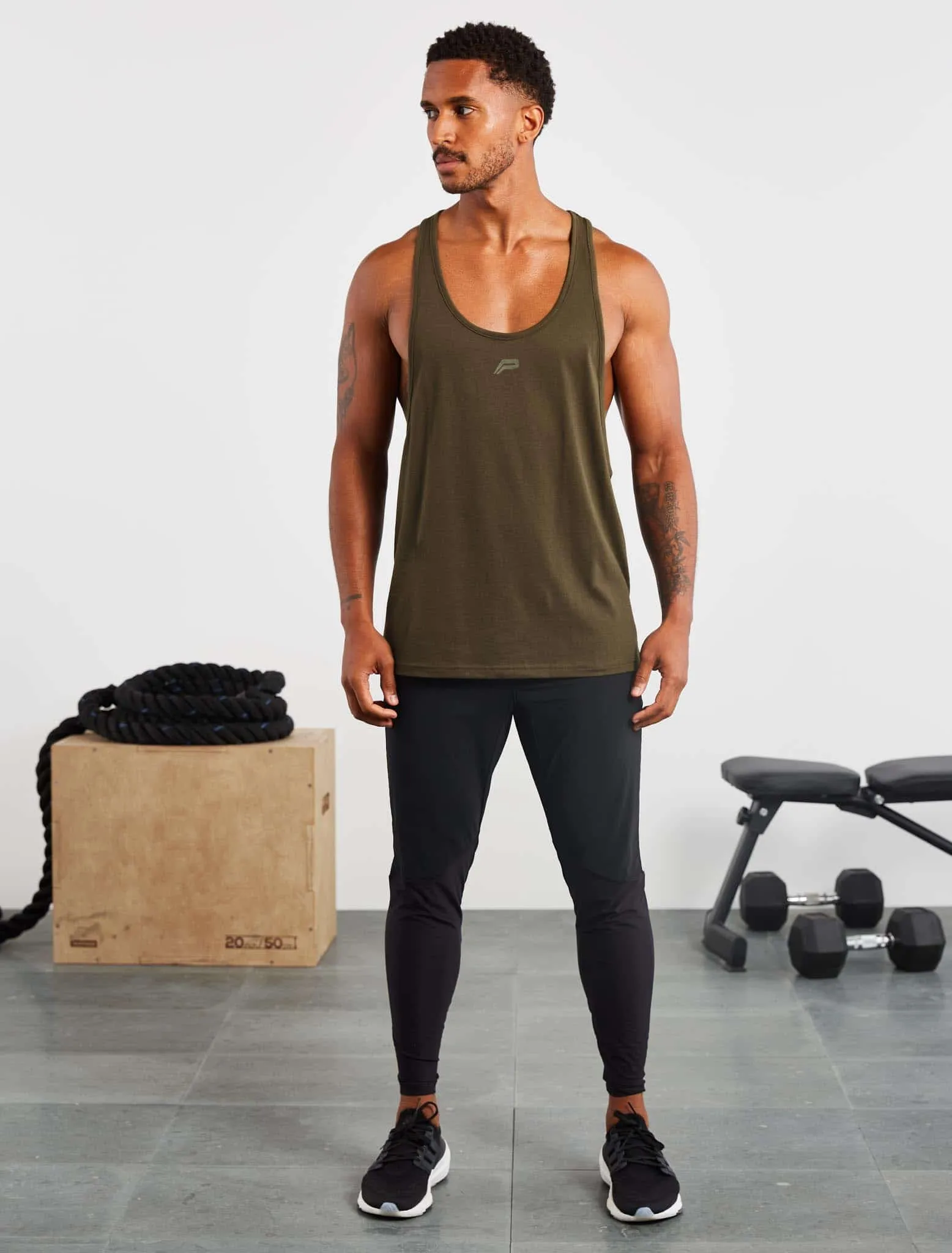 Icon Stringer Vest - Olive