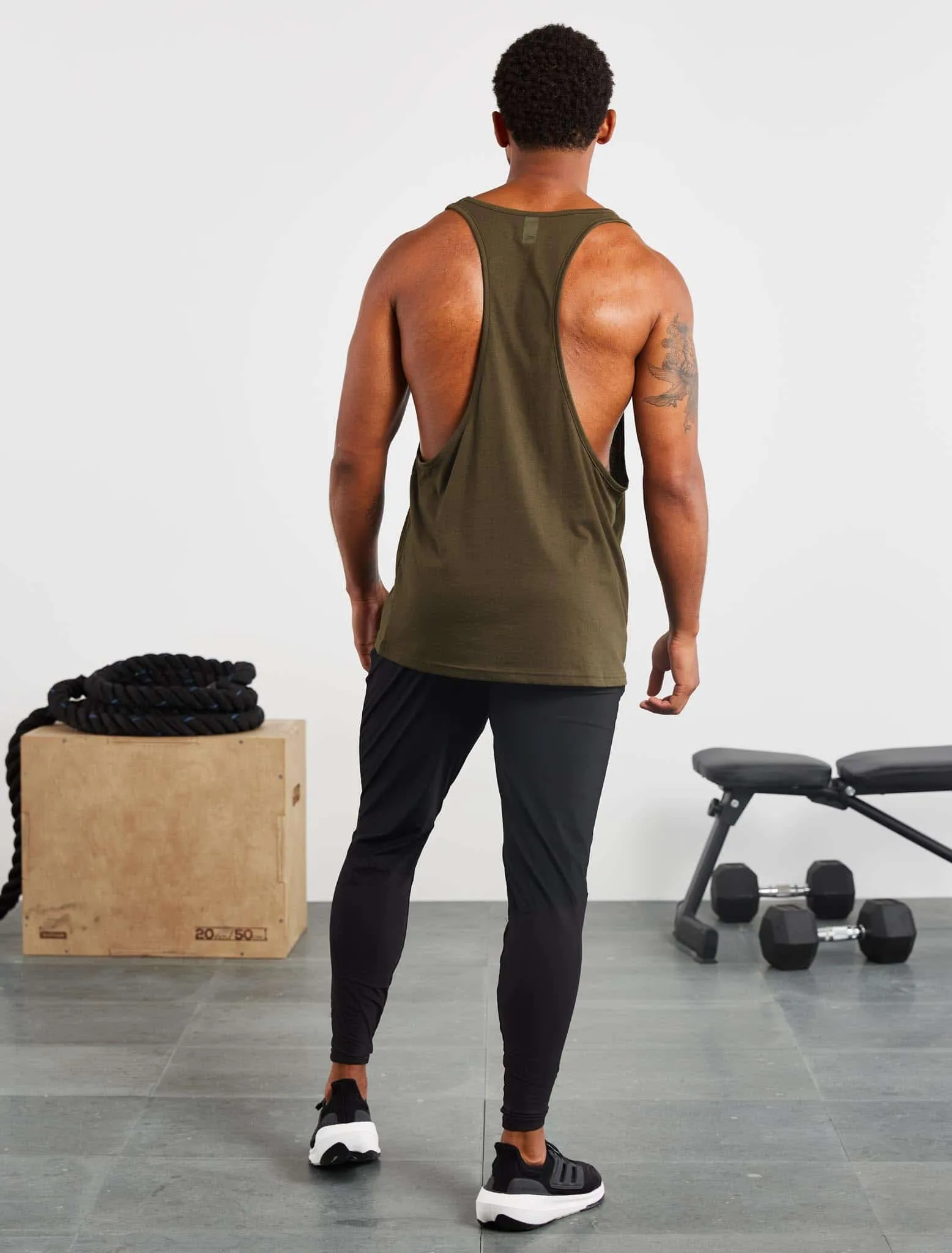Icon Stringer Vest - Olive