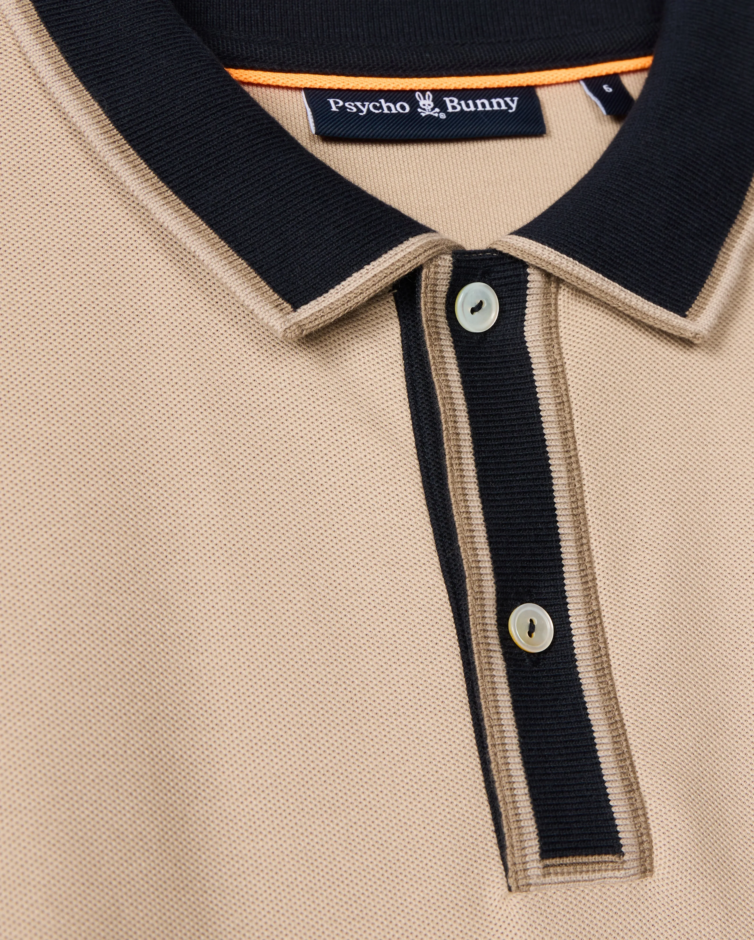 ID24854-Psycho Bunny Stone Long Sleeve Polo