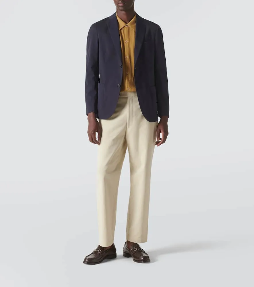 Incotex Cotton-blend blazer