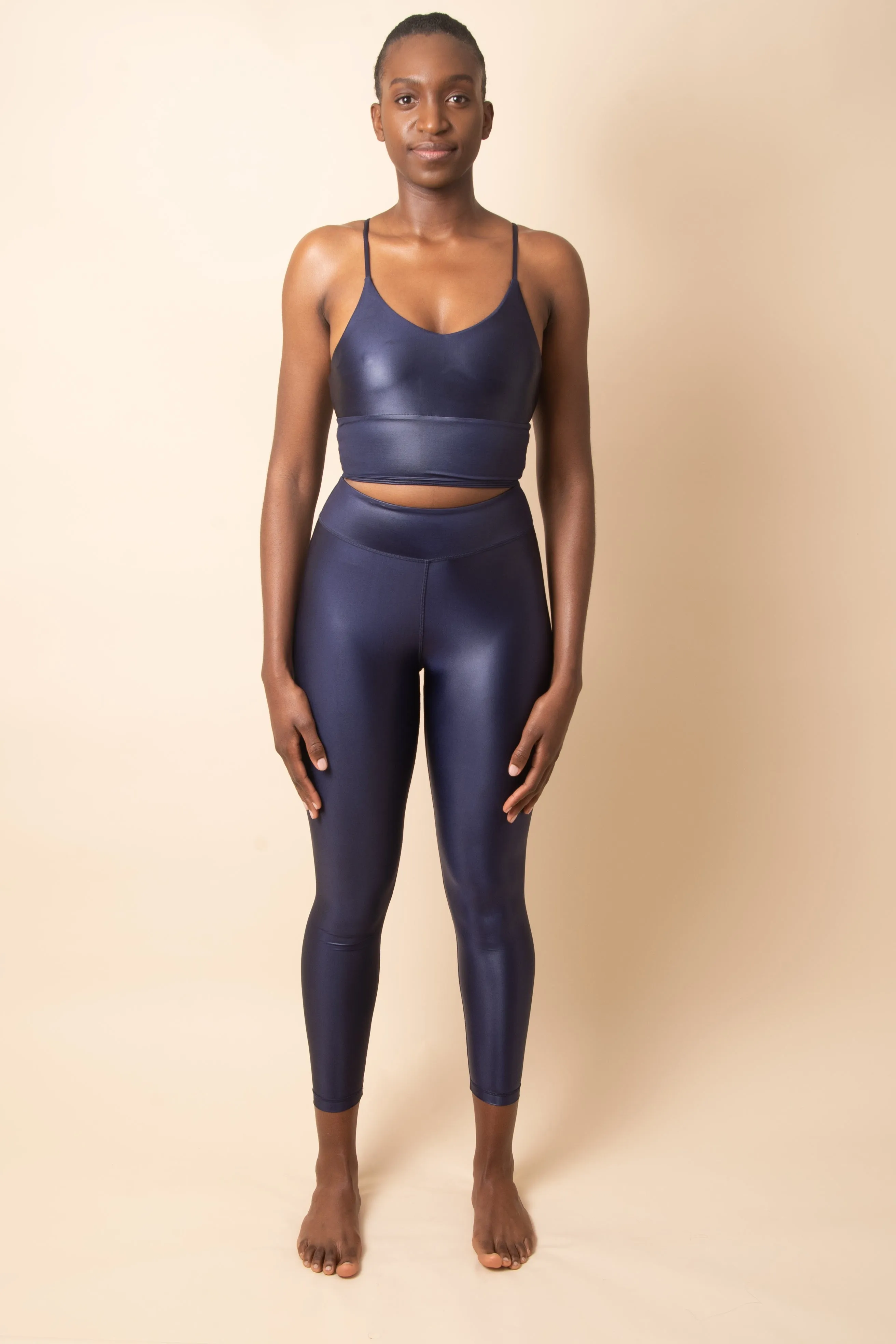 Indigo Lux Shine Workout Pant