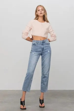 Insane Gene High Rise Straight Jeans