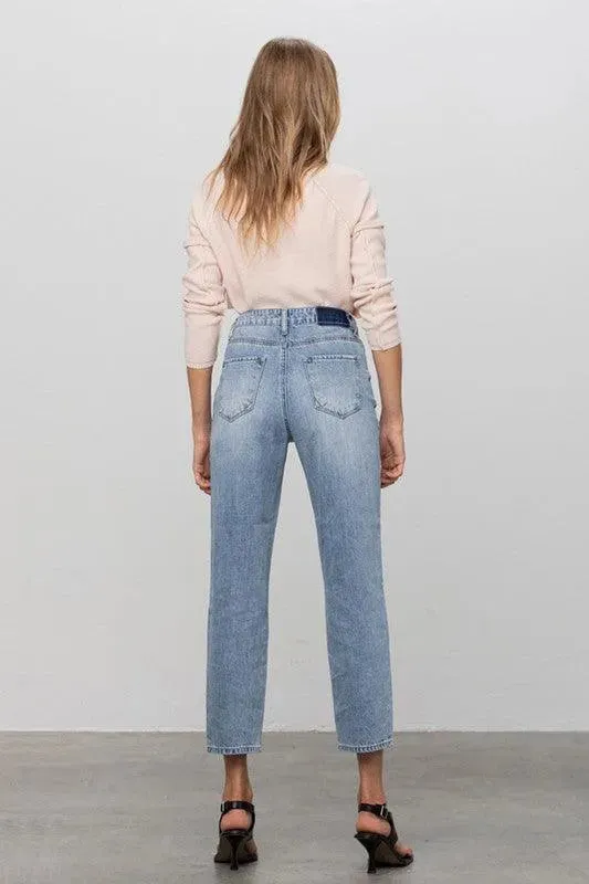 Insane Gene High Rise Straight Jeans