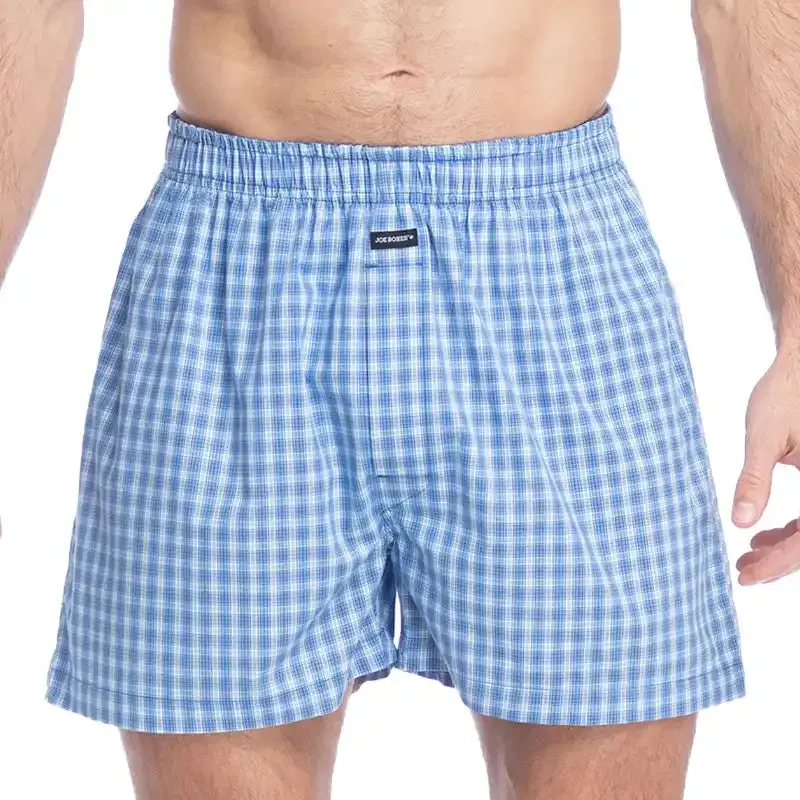 Joe Boxer Men's Small Patch Poplin Boxer