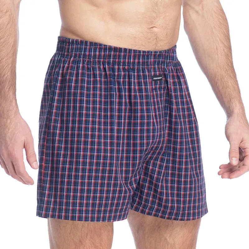 Joe Boxer Men's Small Patch Poplin Boxer