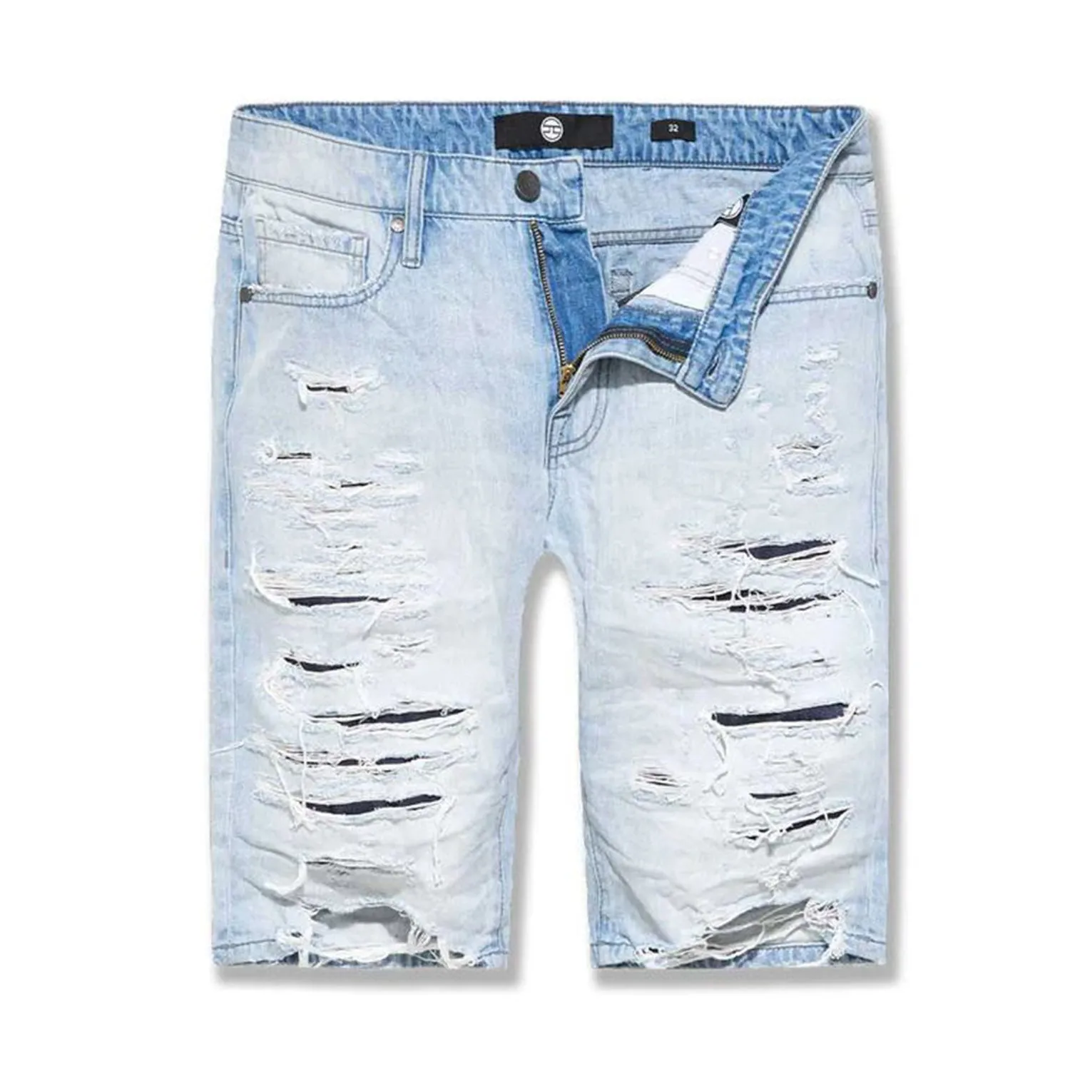 Jordan Craig Men's Ironbound Denim Shorts Ice Blue
