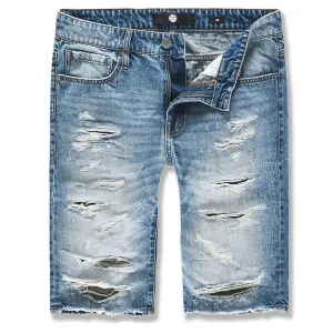Jordan Craig Ripped Men's Shorts Medium Blue