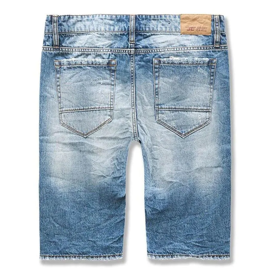 Jordan Craig Ripped Men's Shorts Medium Blue