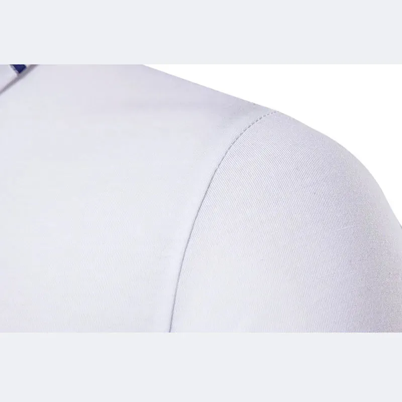 Jordan – Long Sleeve Casual Polo Shirt for Men