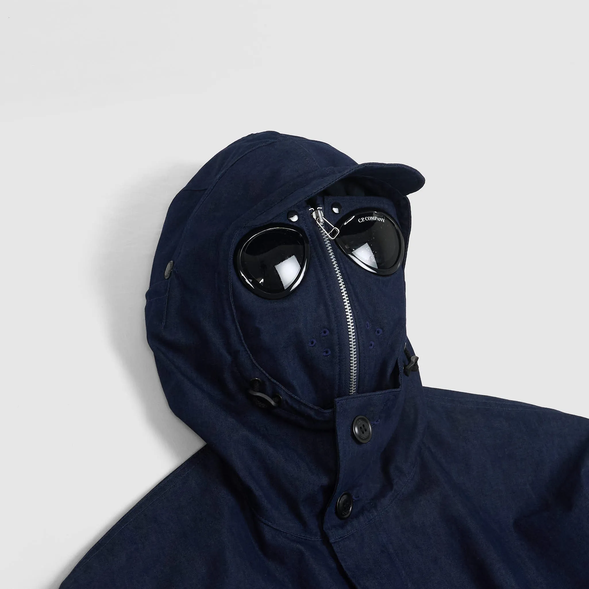 Junya Watanabe Man x C.P. Company Functional Denim Outdoor Goggle Parka