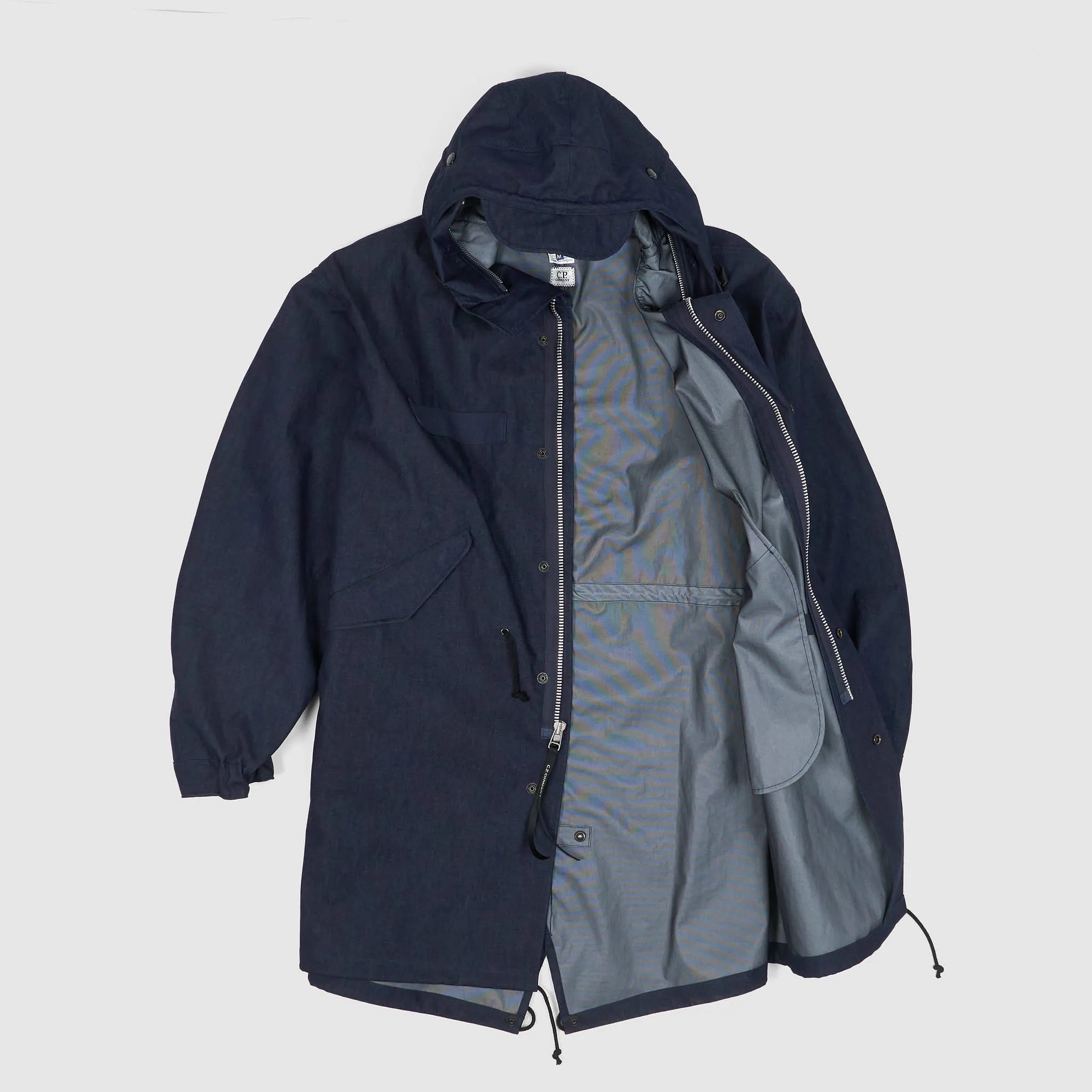 Junya Watanabe Man x C.P. Company Functional Denim Outdoor Goggle Parka