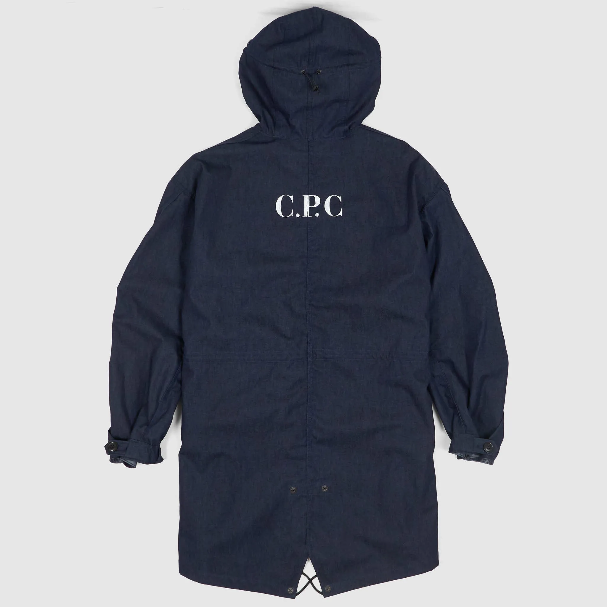 Junya Watanabe Man x C.P. Company Functional Denim Outdoor Goggle Parka