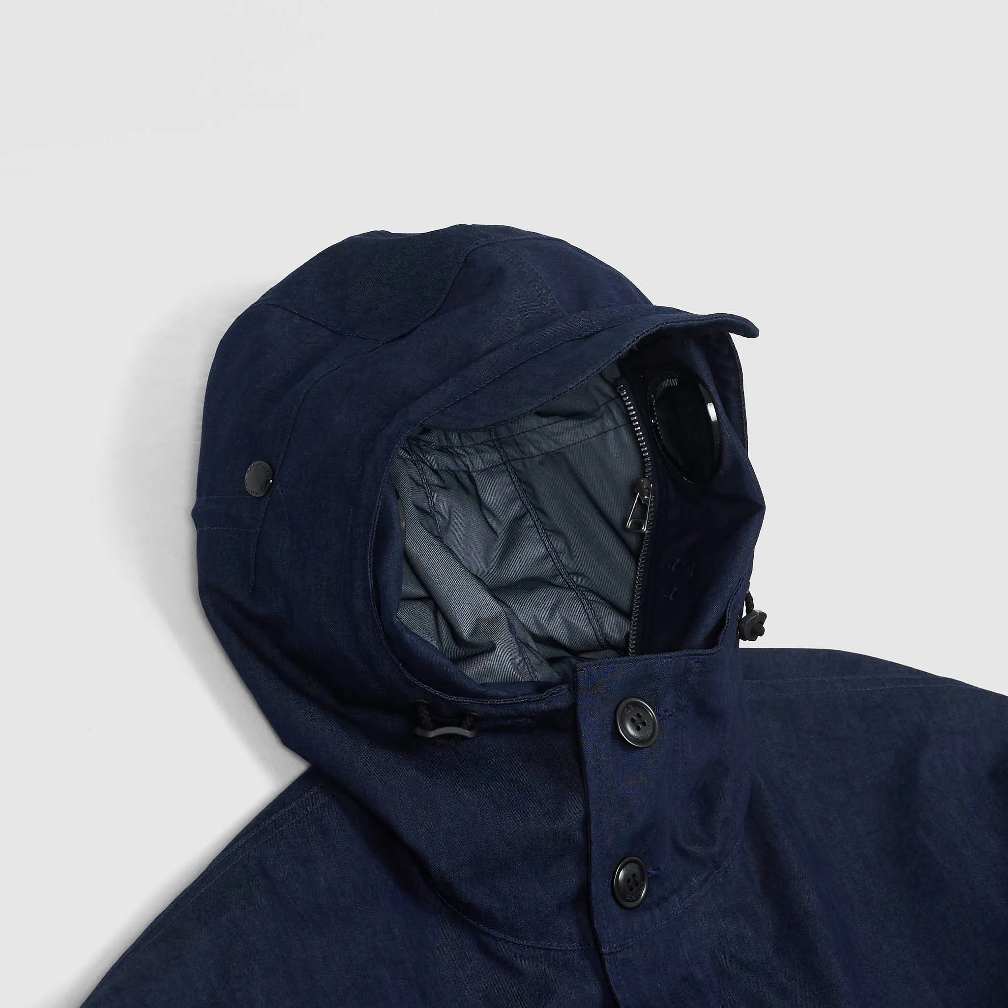 Junya Watanabe Man x C.P. Company Functional Denim Outdoor Goggle Parka