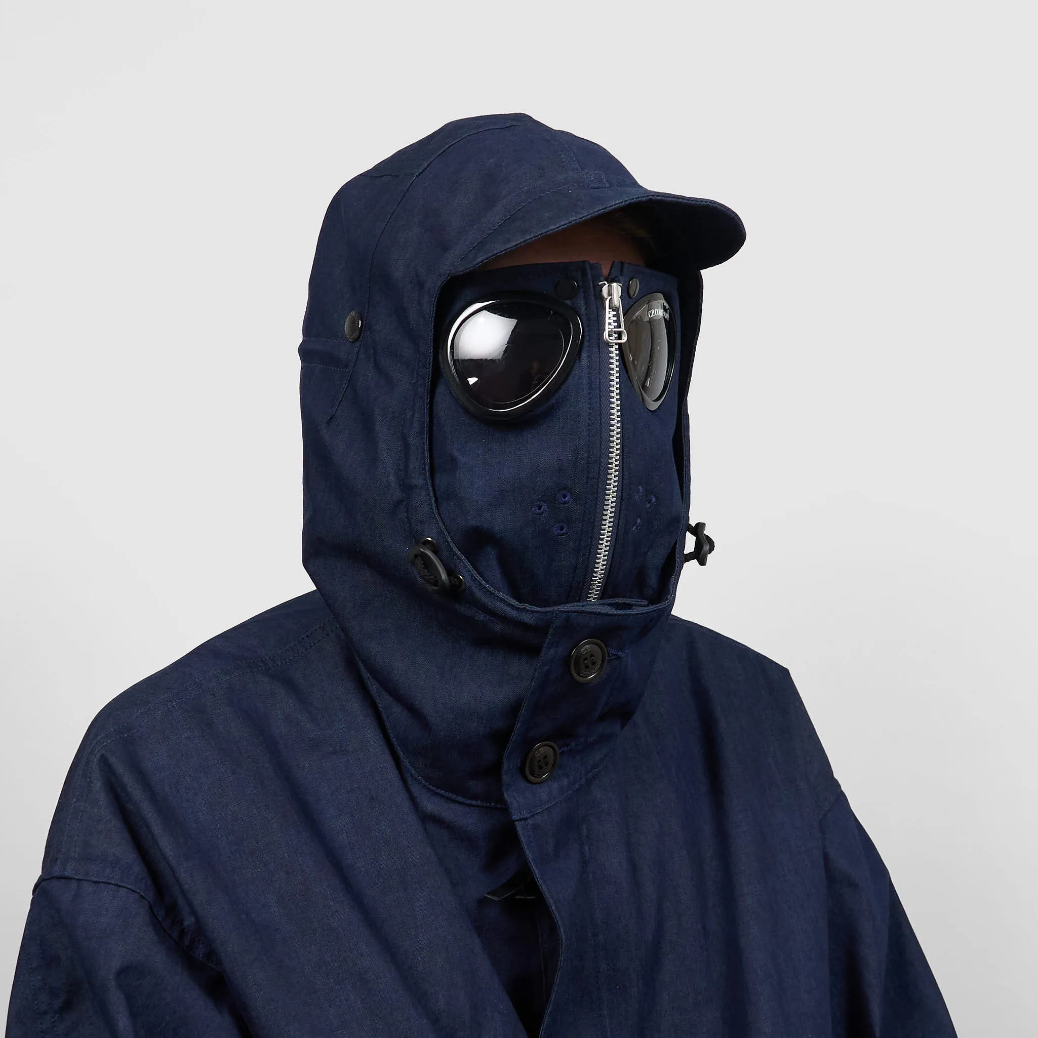 Junya Watanabe Man x C.P. Company Functional Denim Outdoor Goggle Parka