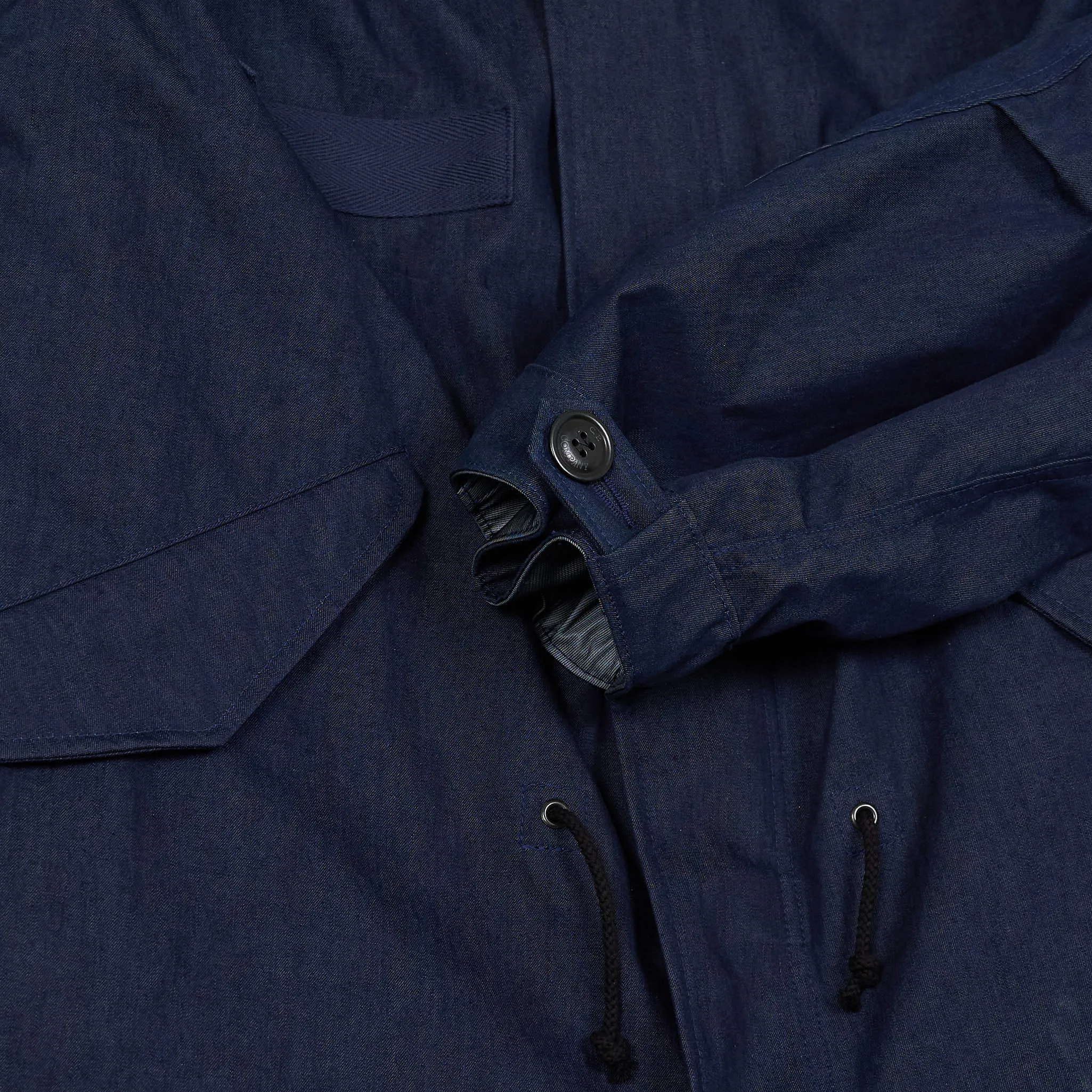 Junya Watanabe Man x C.P. Company Functional Denim Outdoor Goggle Parka