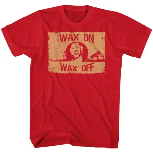Karate Kid Wax On Sunset Men's T-Shirt