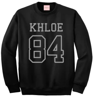 Khloe 84 Team Crewneck Sweatshirt
