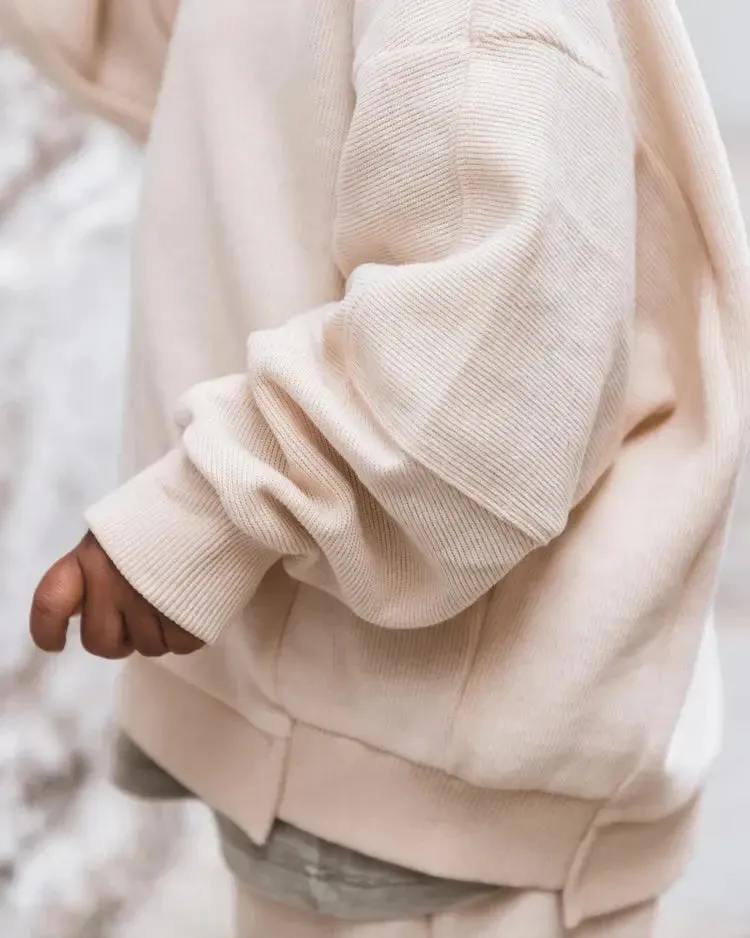 Kids Cooper Tracksuits — Vanilla