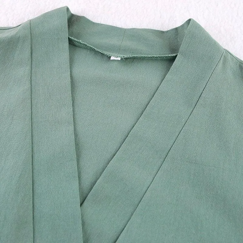 Kimono Peignoir Coton