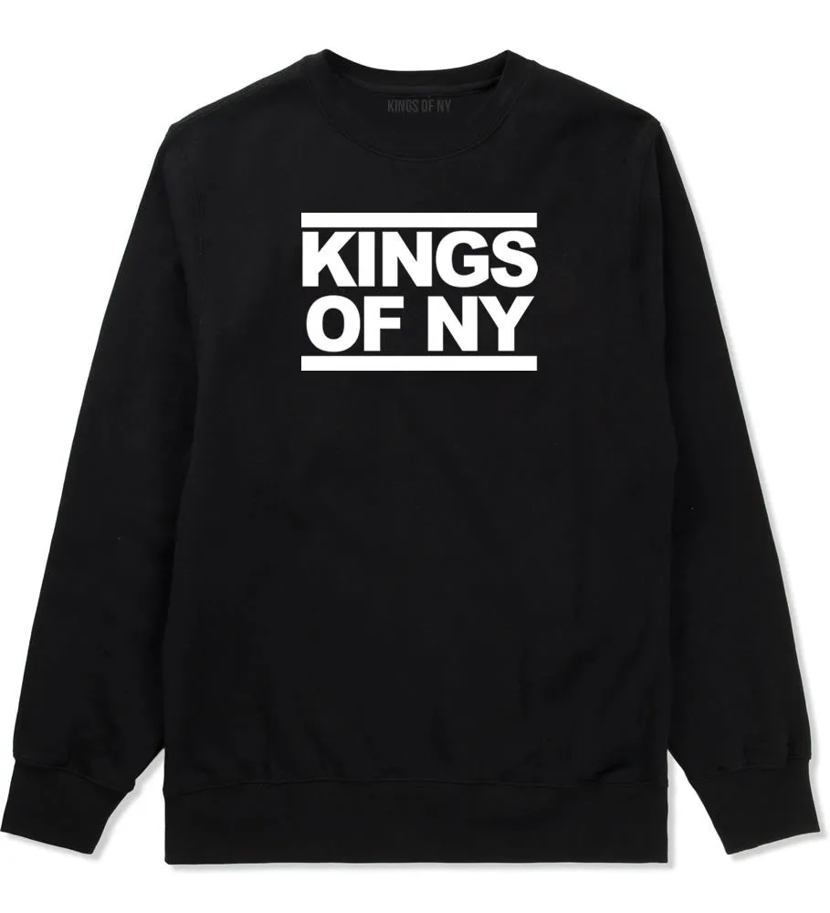 Kings Of NY Run Logo Style Crewneck Sweatshirt